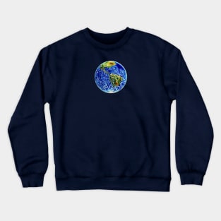 You Are Here: Cosmic Marble Crewneck Sweatshirt